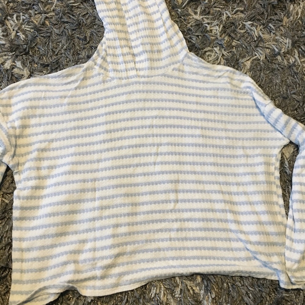 STRIPED F21 SWEATER